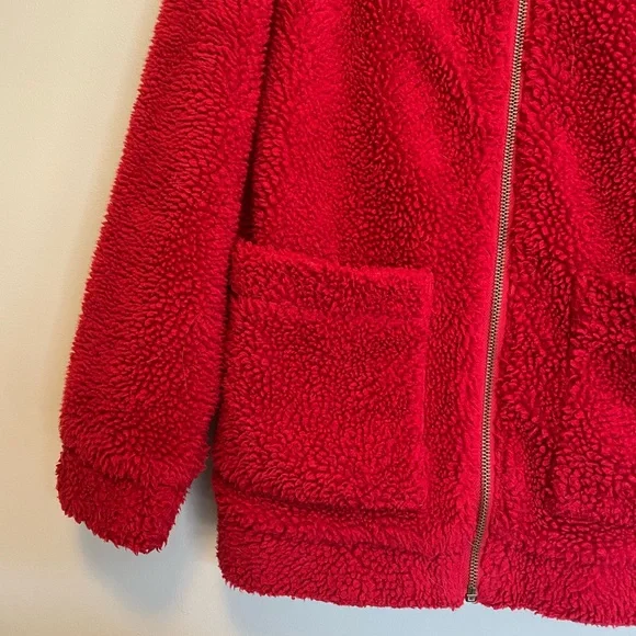 Red Teddy Jacket - Picture 6 of 7